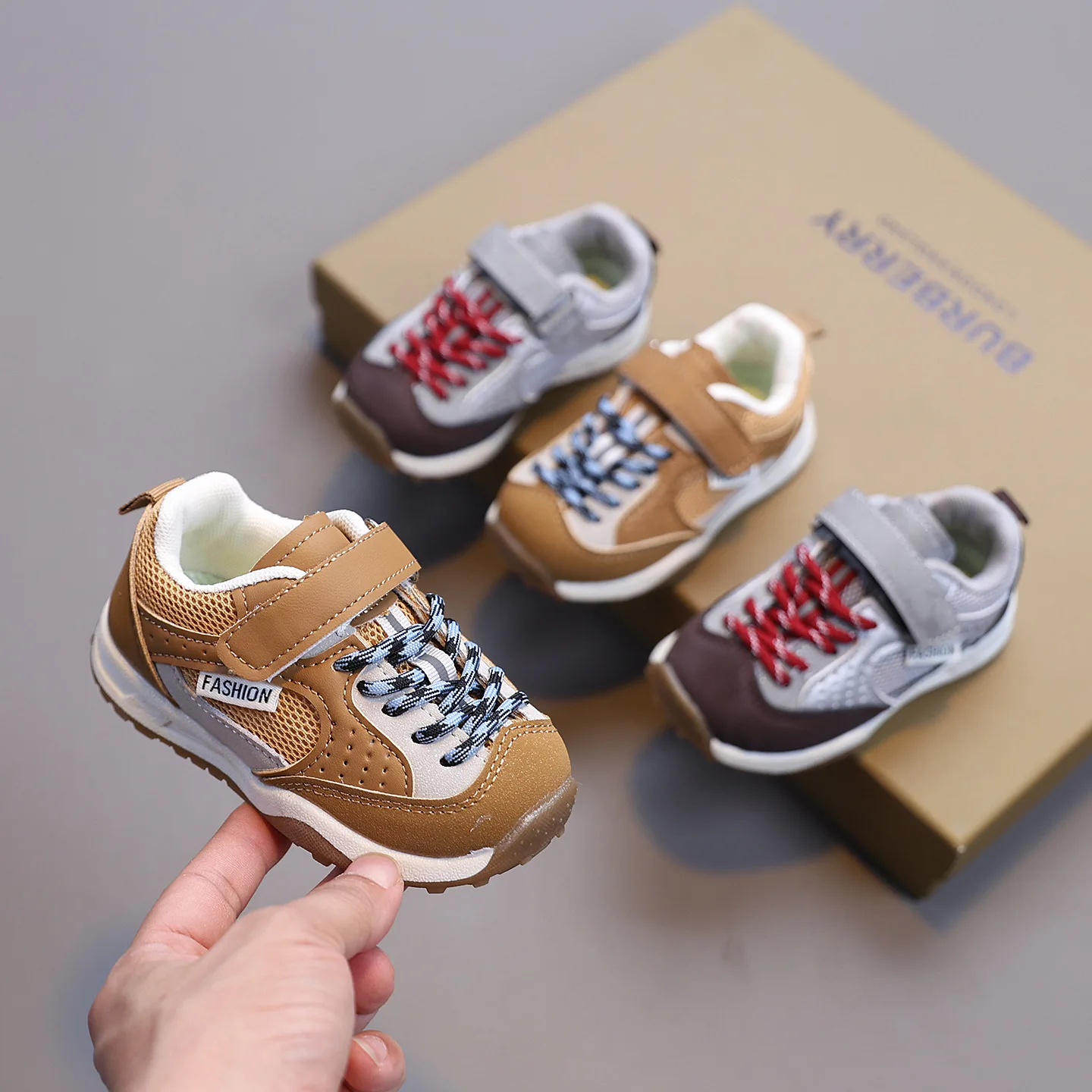 Autumn Children's Sneakers 2026 New Mesh Breathable Baby Children's Casual Shoes Boys and Girls Tennis Shoes Causal