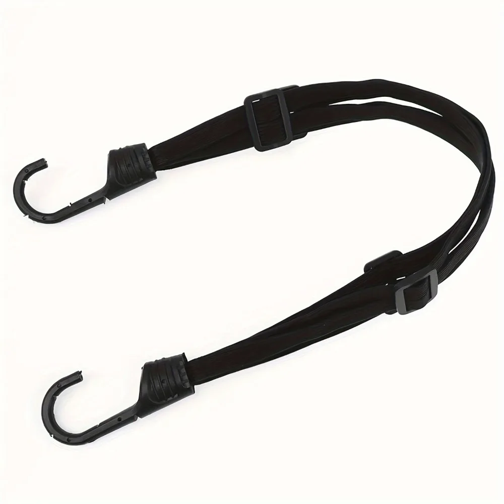 4-in-1 Multifunctional High-elasticity Strap With Hook Adjustable Motorcycle Electric Bicycle Helmet Rear Box Seat Fixed Strap