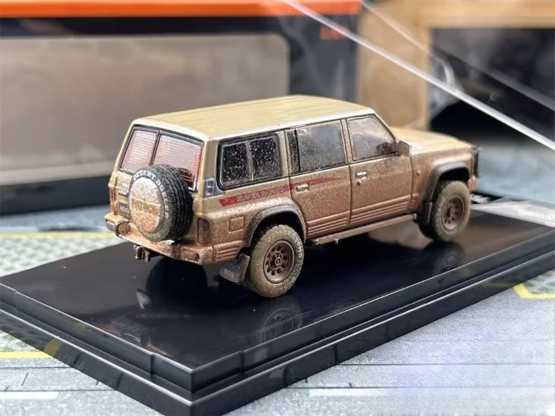 Shadow Pro 1/64 Patrol Y60 SUV Legering Motorvoertuig Diecast Modellen Auto Speelgoed Collectie Jongen Kerstcadeaus