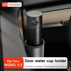 YZ 4 pz/set portabicchieri porta auto per Tesla Model 3 Y portabicchieri porta speciale portabicchieri per modello 3 modello Y portabicchieri porta auto
