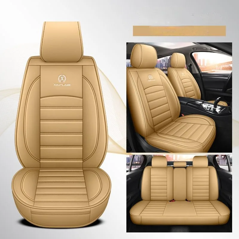 BHUAN  car seat cover leather for Ford all model focus explorer mondeo fiesta ecosport Everest fusion edge Tourneo kuga Mustang