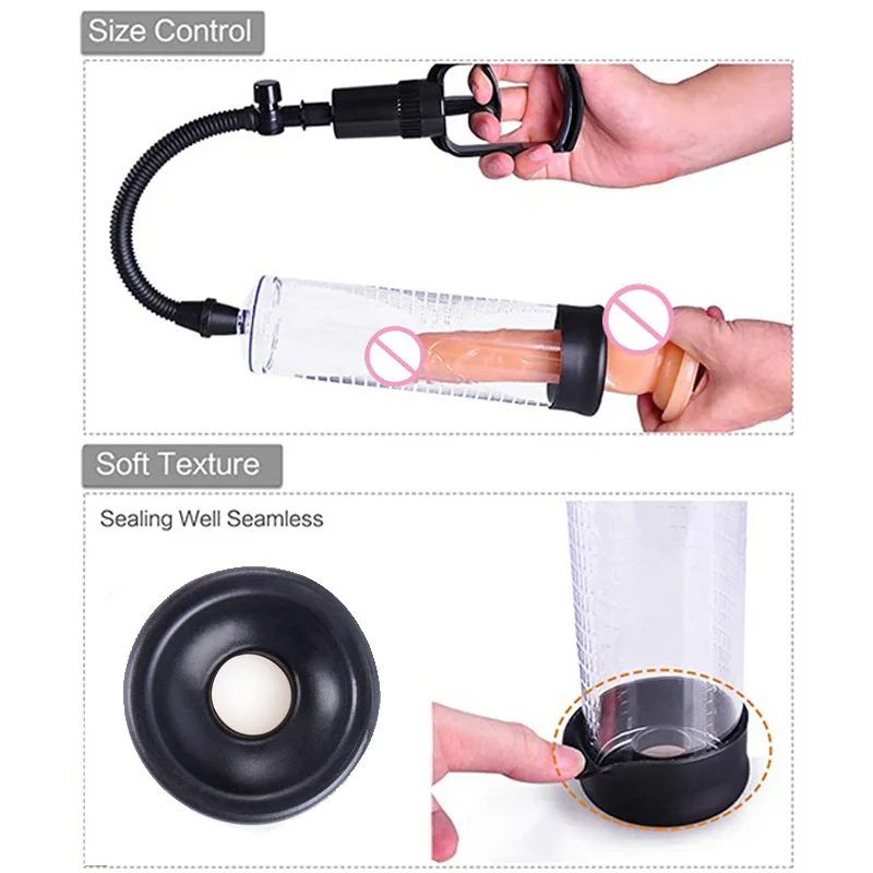 Accessories For Penis Pump Cylinder Penis Extender For Men Penile Enlargement Vacuum Pumps Cover Replacement Sleeve Flask Part