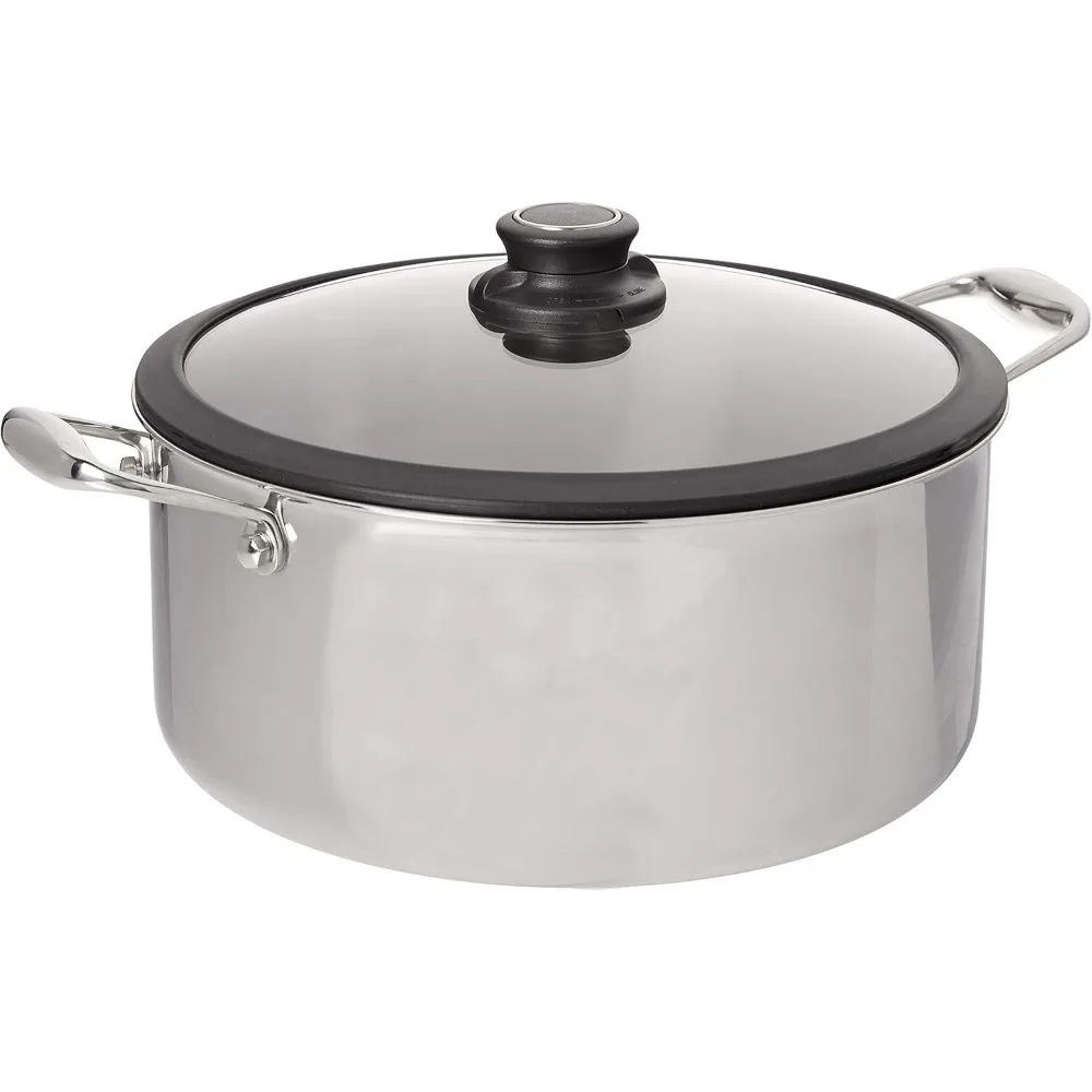 

Черный куб ™ 7,5-кв. Stock Pot с крышкой