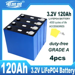 4PCS 3.2V 320Ah 105、280Ah LiFePO4 Battery Lithium Iron Phosphate Batteri DIY RV EV Boats Golf Carts Home Energy Storag Cell Pack