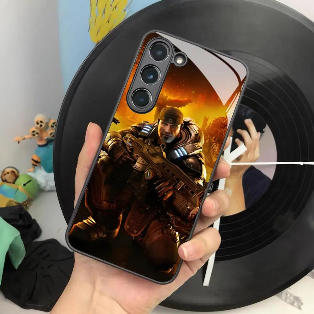 Game Gear Of Wars Phone Case for Samsung Galaxy S26 S25 Edge S22 S24 S23 S22 S21 S20 Ultra Plus Fe Glass Cover