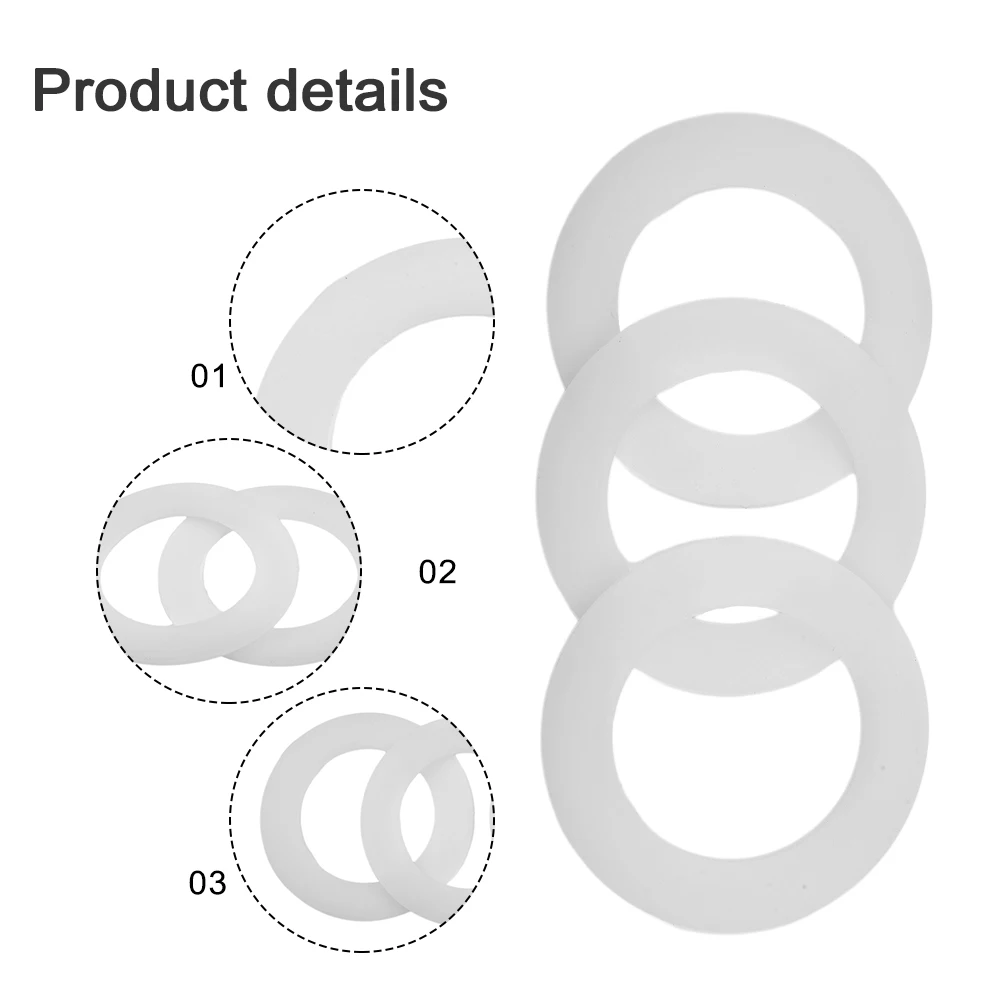 High Quality Practical Brand New Dual Flush Seal For Glacier Bay White Kit Replacement Rubber Water Stop Valve Gasket