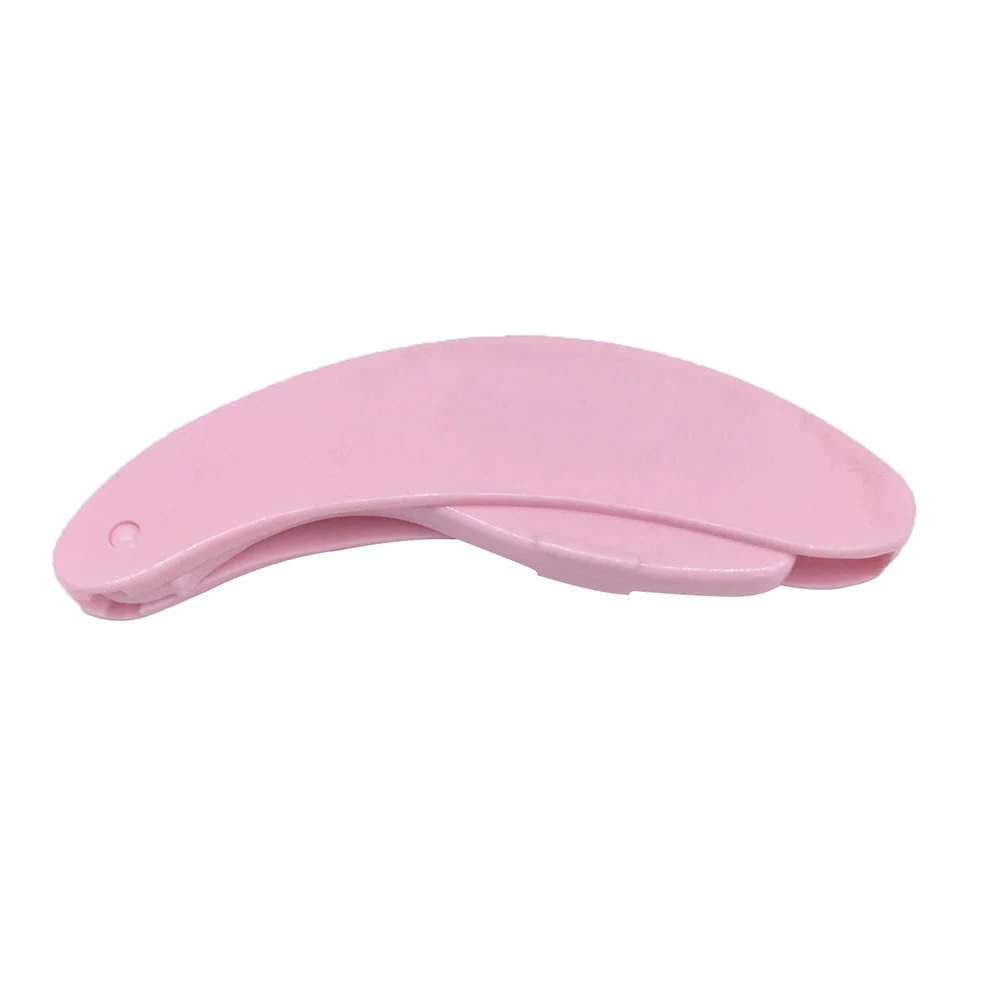 

4Pcs Curved Eyebrow Comb Folding Design Metal Tooth Plastic Handle Easy Use Travel Lash Brow Tool Curved Eyebrow Comb