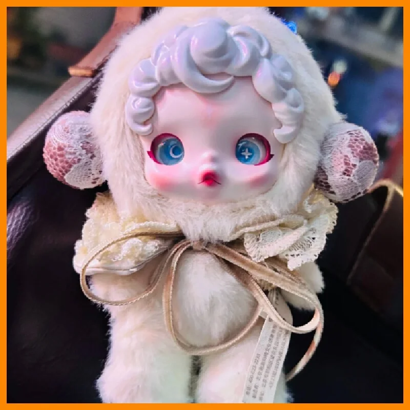 High Quality Skullpanda Series 1:1 Winter Movement Wishful Symphony Kawaii Doll Keychain Cute Ornament Toy Replica Birthday Gift