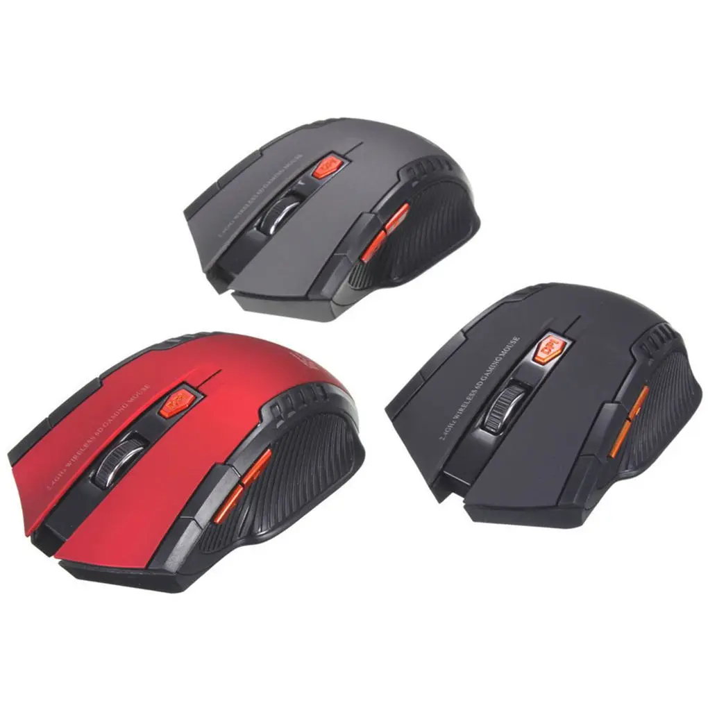 2.4Ghz Wireless PC Computer Gaming Mouse with DPI Adjustable Button for Desktop/Laptop Fit for Windows Win 7/11/XP/98/2000/Vista