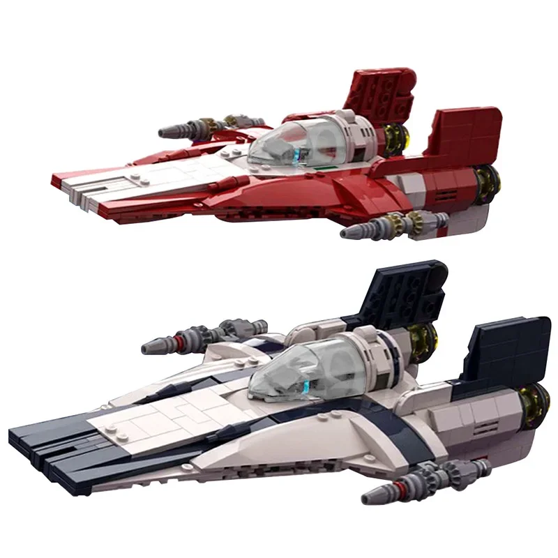 Classic Star Movie Accessories Space War A Wing Fighters Resistance RZ-2 Building Blocks MOC-29126 Spaceship Starfighter Model