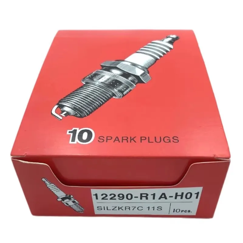 4/6Pcs Original 12290-R1A-H01 SILZKR7C11S IridiumSpark Plug For Honda CR-V XR-V VEZEL Accord Crider Civic Jade SPIRIOR1.8L 2.0L