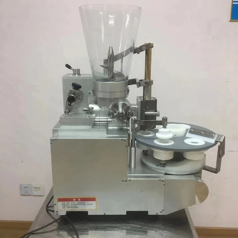 ماكينة تشكيل شاوماي الصغيرة الأوتوماتيكية ماكينة شواء سطح المكتب للإفطار ديم سوم شاوماي