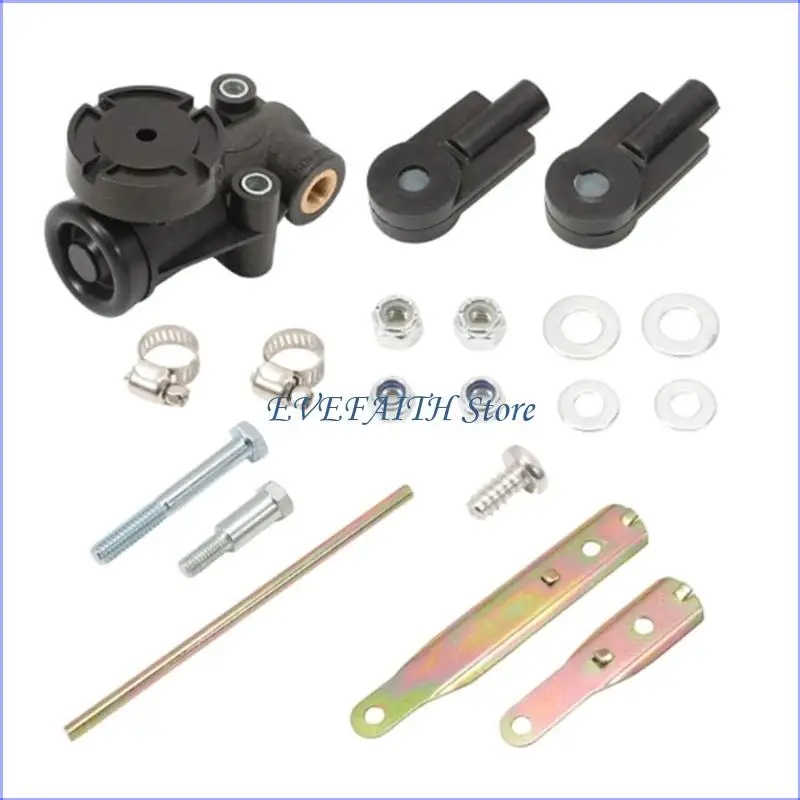 

124B Air Spring Leveling Valves Set for H00600P Commercial Truck and Buses Metal Construction F245563 3595979C91 3595979C92