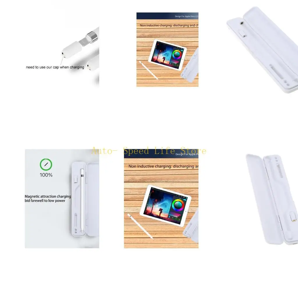 

02DA Wireless Charging for Case Portable Pencil Storage Box for Pencil 1