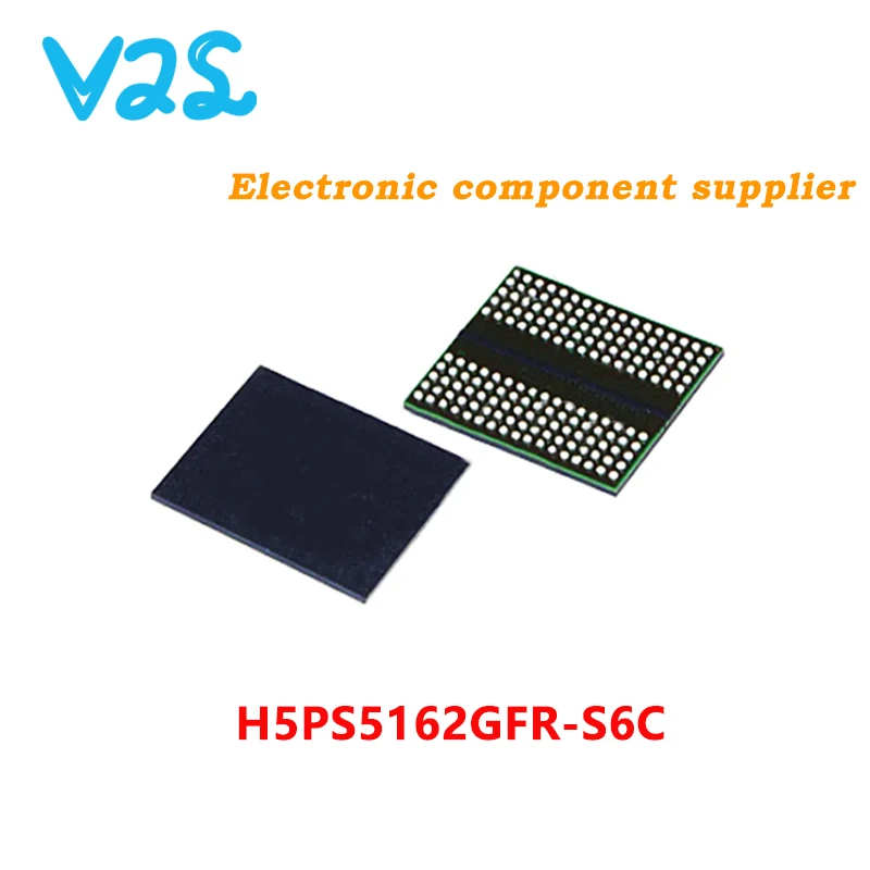 

(10pcs) 100% test very good product H5PS5162GFR-S6C H5PS5162GFR S6C bga chip reball with balls IC chips