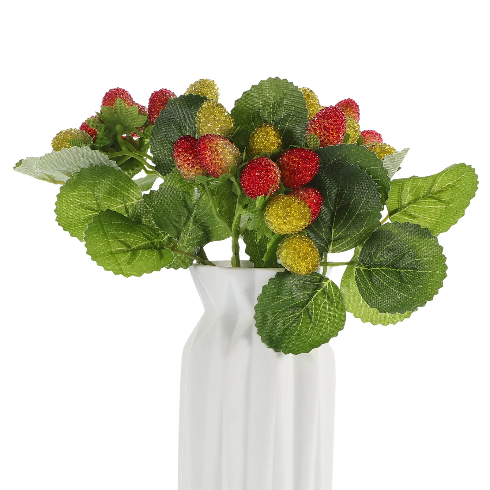 

4Pcs Simulation Waxberry Fruits Realistic Plastic Decoration Artificial Home Kitchen Photo Props Party Table Ornament