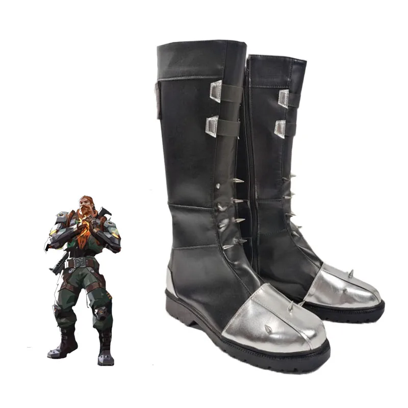 Breach Cosplay Shoes Game Cosplay Boots Halloween Party Carnival Cosplay Prop Costume Accessory Role Play