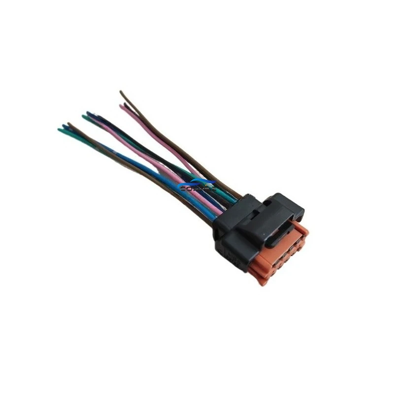 1pc For Peugeot 308 408 508 3008 Citroen C4L Headlight Plug Harness With 10 New Wires