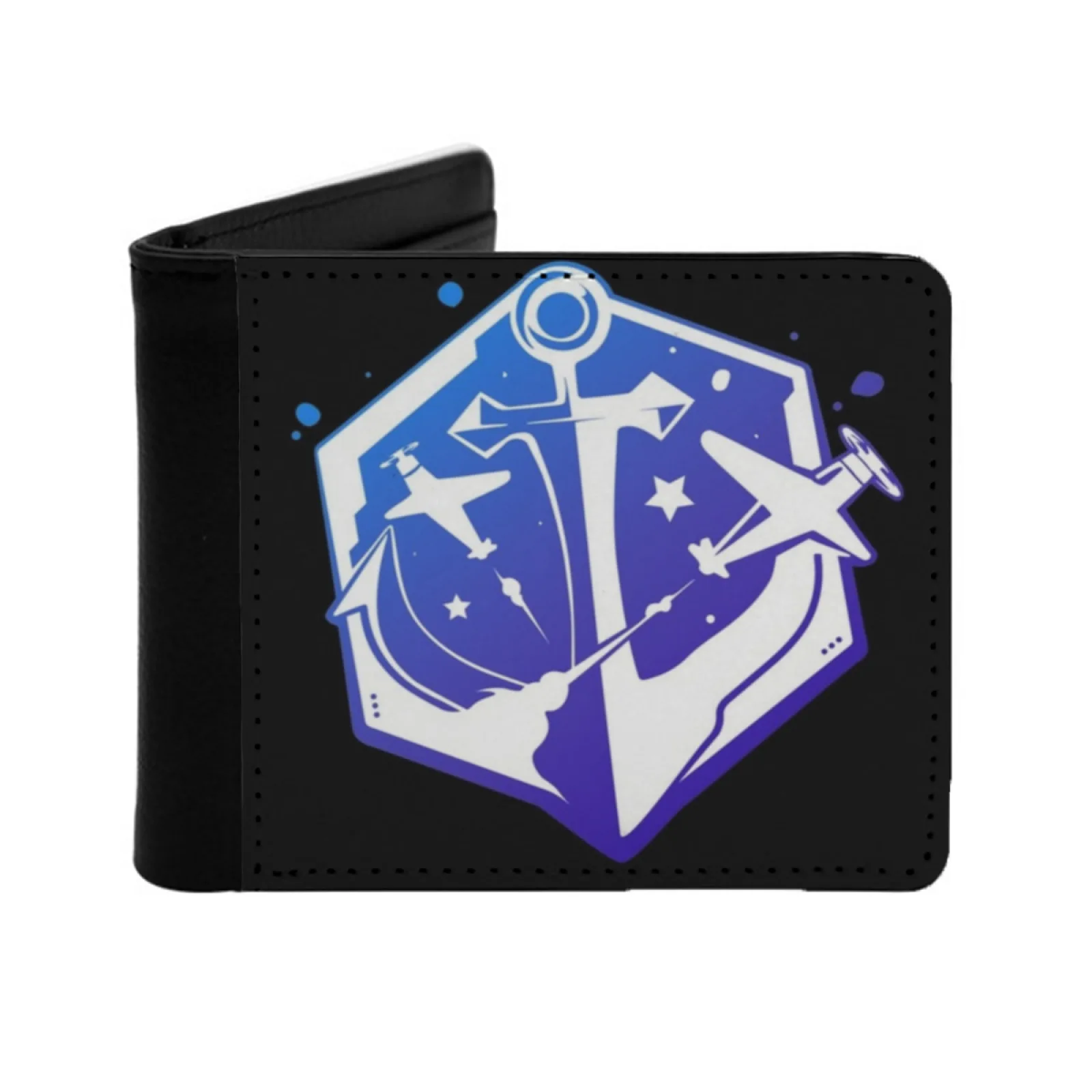 

Azur Lane Кожаные мужские кошельки Кошелек с держателем для кредитных карт Черный кошелек Memphis Azur Lane Memphis Azur Lane Персонализированный принт