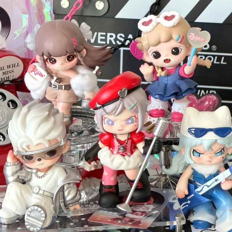 

Genuine Tntspace Acoustic Wave Fission Series Blind Box Kawaii Liita Rayan Mystery Box Decora Anime Figure Collection Gift Toy