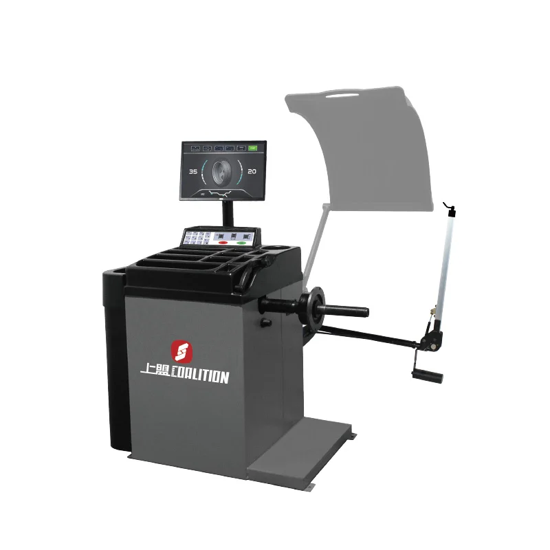 

Компьютерный балансировочный станок SHM-B303 с ЖК-дисплеем, полностью автоматическая машина для балансировки шин для автосервиса