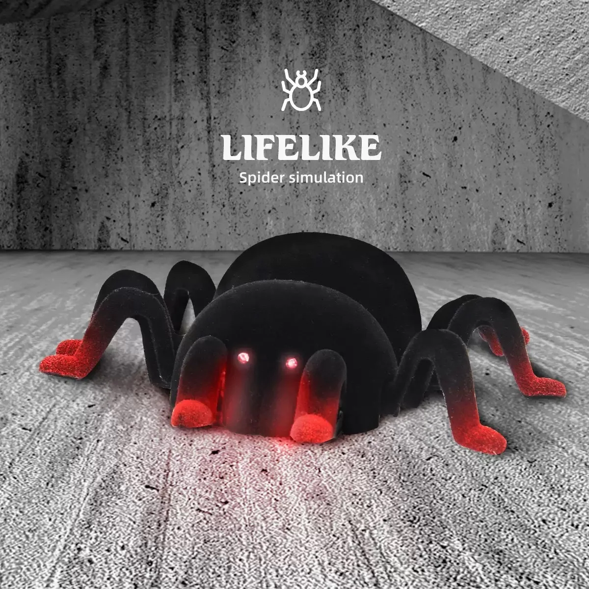 New Tricky RC Wall Climbing Spider Gecko Lizard Toy Electric Remote Control Wall Climbing Animal Toys Children's Halloween Toys