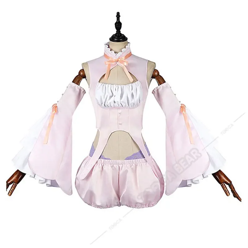 Byakuya Mimori Cosplay Costume Wig Anime MahoAku The Magical Girl and the Evil Lieutenant Used to Be Archenemies Uniform