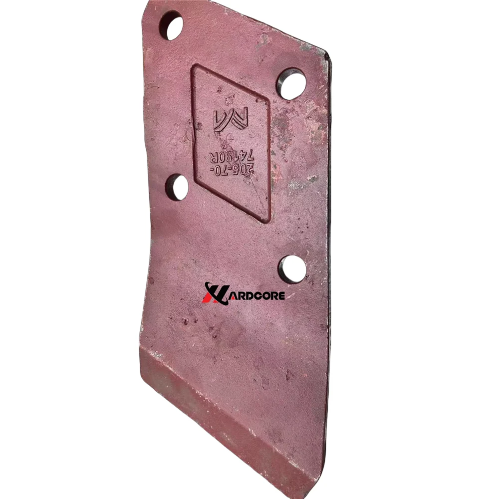 PC200 Excavator Parts 205-70-74190R Side Cutter 205-70-74180 Cutter With High Quality
