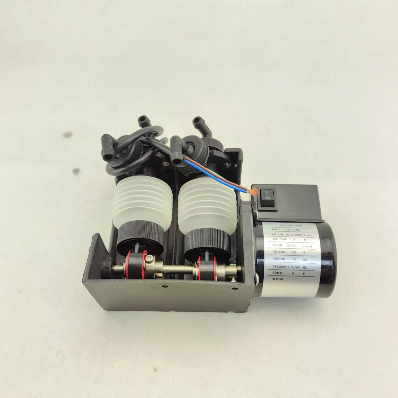 2DZ-1X 2DZ-2X 2DZ-2Z Bellows metering replenishment pump for ice maker Film coating machine pump 220v
