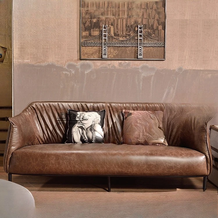 

Fashion, personality, simplicity, modernity, sofa, creativity, leather art, furniture, small apartment, living room