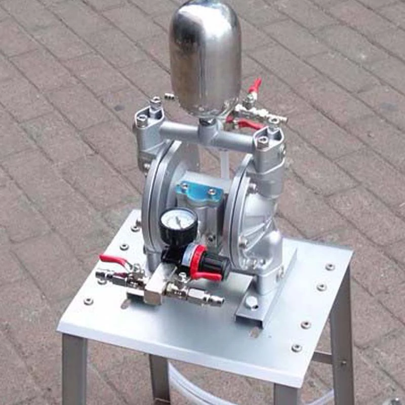 DPA-10 Pneumatische Doppelmembranpumpe, kleiner Farbspritzanzug, Membranpumpe, pneumatische Membran-Farbpumpe