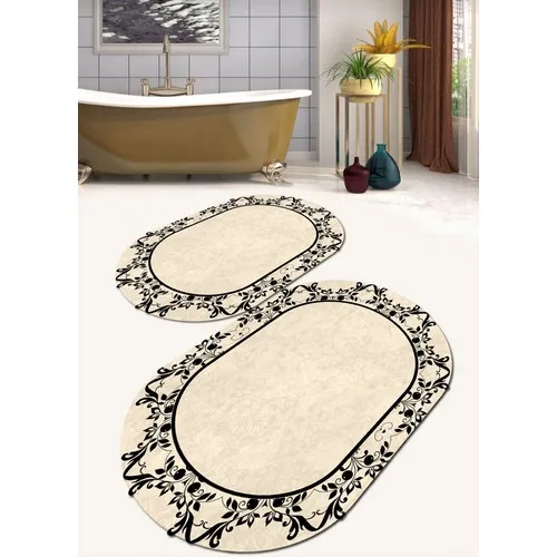 Ardizayn Pâyidar-Slip-Resistant, Not Peel Leather Outsole 2'li Round Toilet Seat Pad, Bathroom STATE of (60X100-50X60)