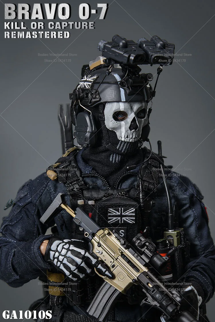 Easy&Simple GA1010S 1/6 Scale BRAVO 0-7 Night Battle Ghost Male Soldier 12inch Action Figure Doll Collection - view 5