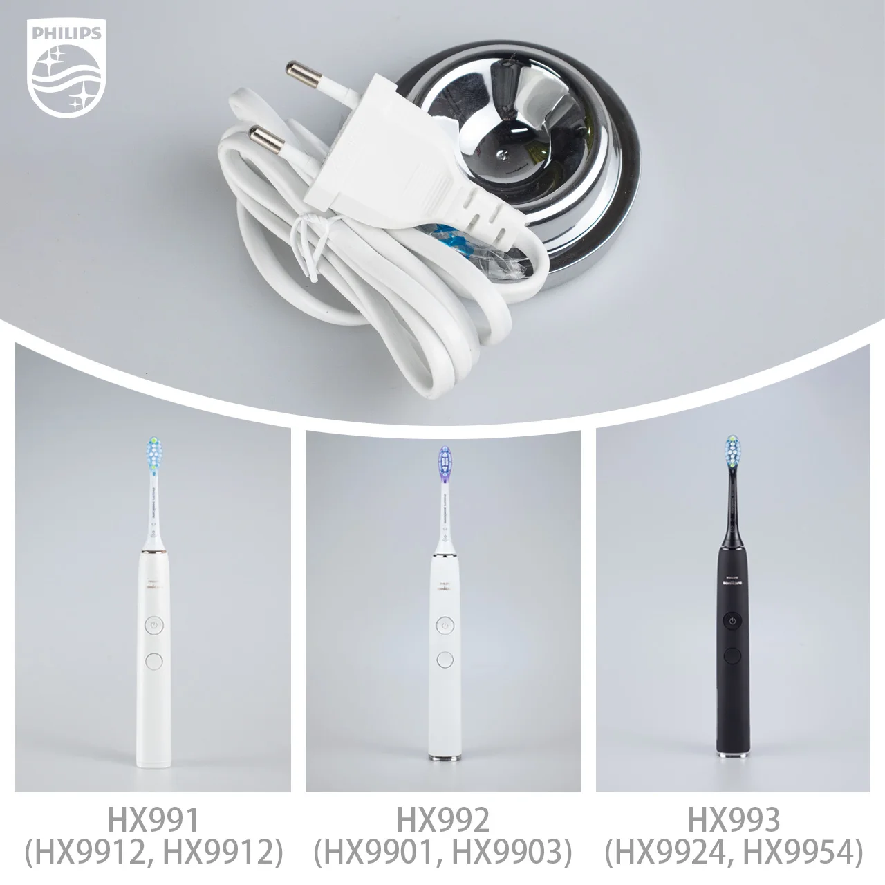 Philips Sonicare, Charging station for DiamondClean Series 9000 Electric Toothbrush, Warranty parts