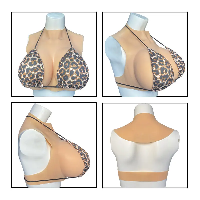 Realistic Silicone Breast Forms Crossdresser Trans Cosplay Enhance Nipple Areola Plump Soft Shake Fake Boobs a Cup B Cup C Cup
