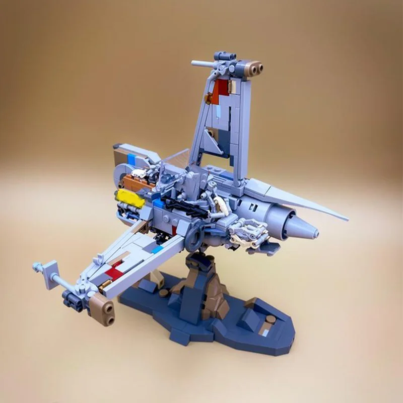 557 قطعة MOC Cade S Skyhunter Star Battle نموذج اللبنات العمارة لتقوم بها بنفسك فكرة هدايا عيد الميلاد التعليم لعبة أطفال عيد ميلاد #3