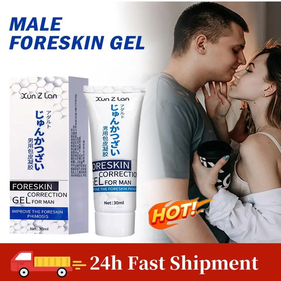 

30ml Male Foreskin Phimosis Correction Care Gel Head Physical Prepuce Improve Liquid For Man Natural Plant Essence Gel