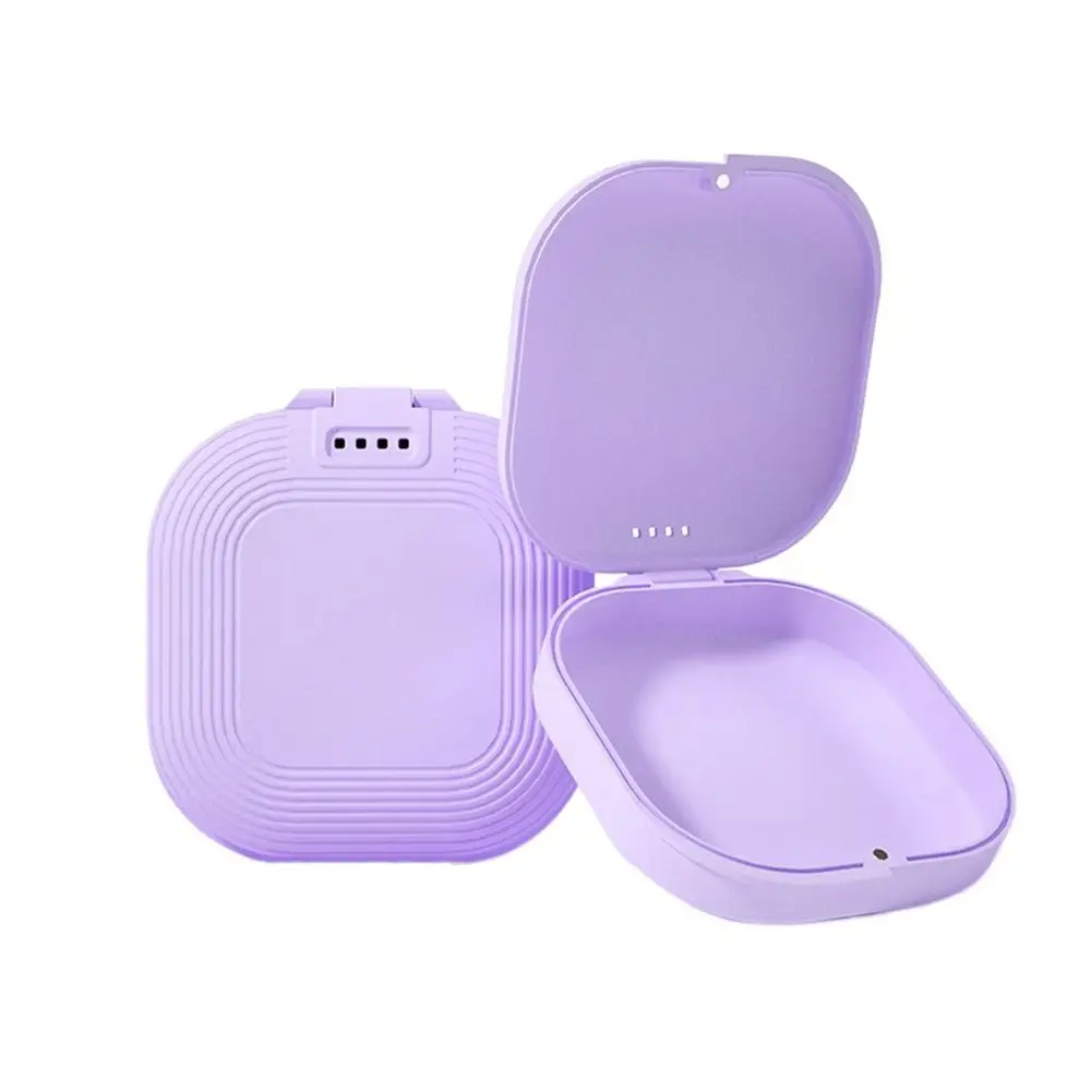 

Plastic Fake Teeth Container Office Ventilated Braces Box Denture Storage Box Orthodontic Retainer Box Dental Case