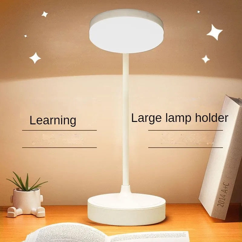 Crianças Aprendendo Luz de Leitura, Estudantes Eye Lamp Desk, Bedroom Study, Dormitory Nightlight, Presente de Férias, Carregamento Multifuncional