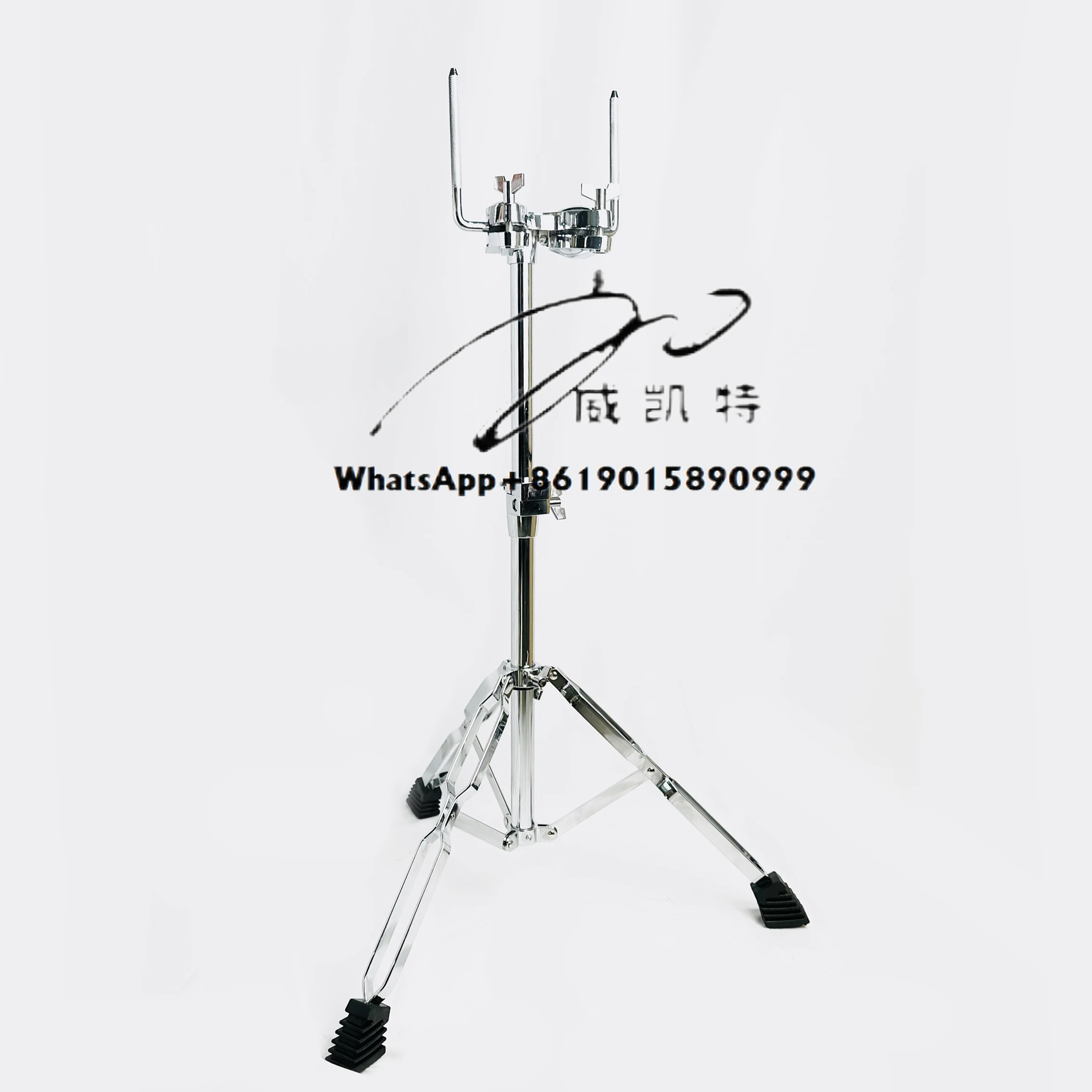 

Heavyweight Double Tom Drum Stand Metal Musical Instrument Stand