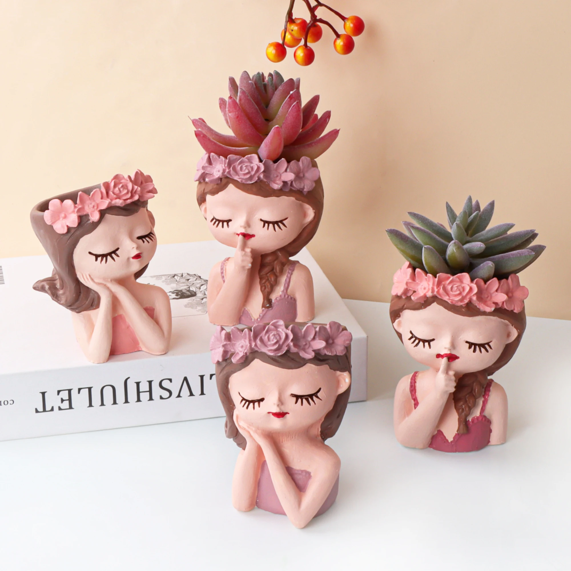 

Ваза для маленькой девочки, силиконовая форма, сделай сам, сочные растения, бетонный цветочный горшок, форма для гипса, цемента, глины, подставка для свечей, форма для декора мебели