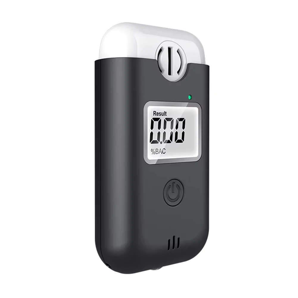 Non-Contact Digital Alcohol Tester Alcohol Detector Breathalyzer Alcotester Portable Blowing Home Mini High-precision Tester