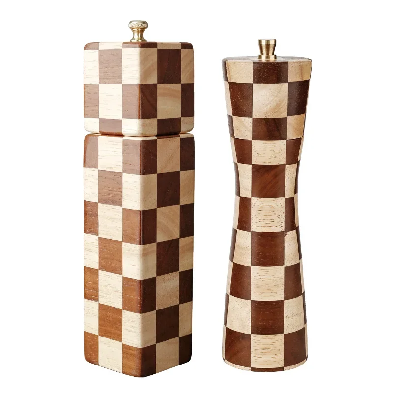 

Manual seasoning grinder bottle kitchen home pepper Sichuan sea salt spice tool with lid