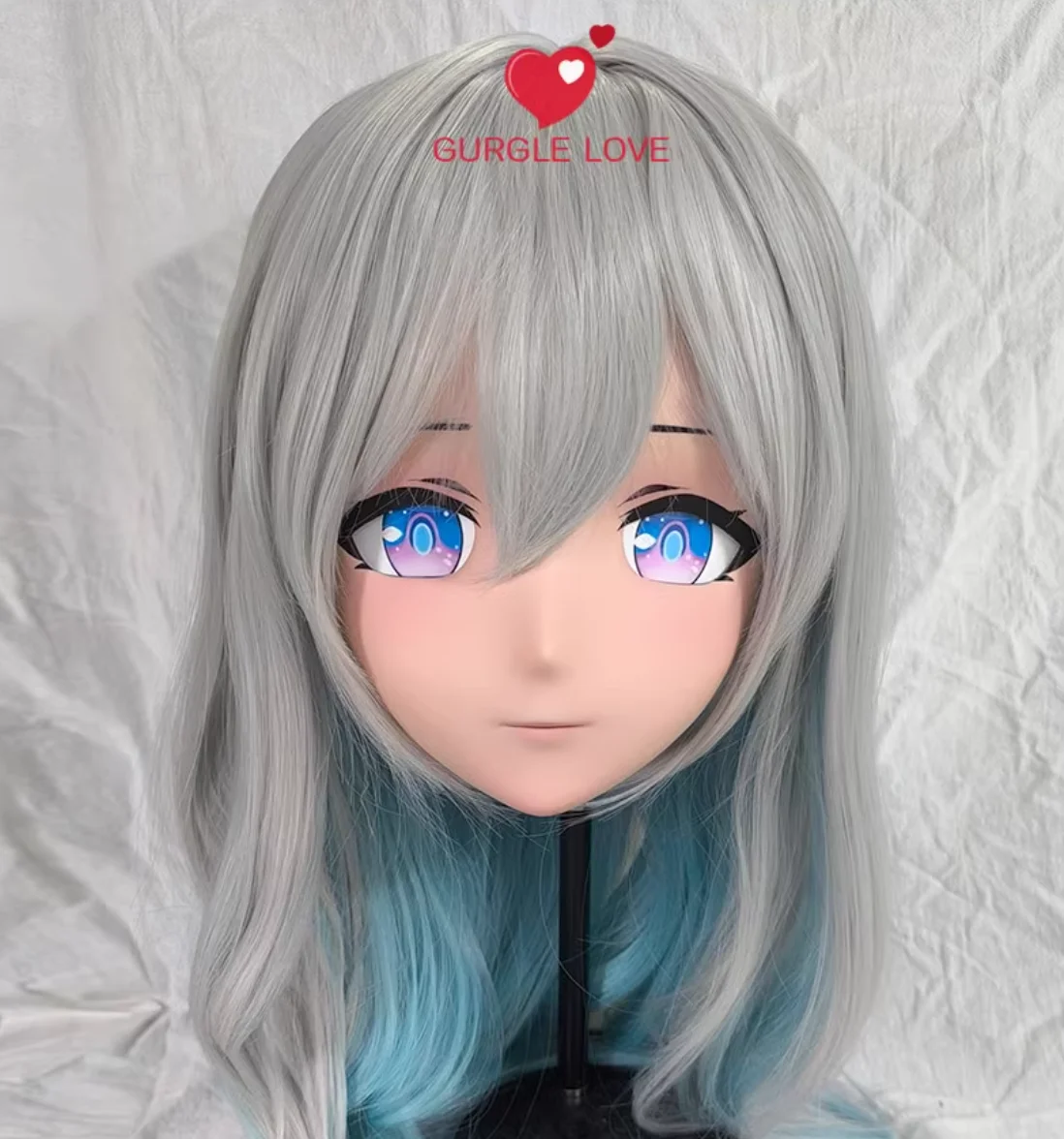 

(GLA007) индивидуальный персонаж Crossdress для женщин/девочек, смола, половина/полная голова с замком, косплей, японское аниме, роль, маска кигуруми