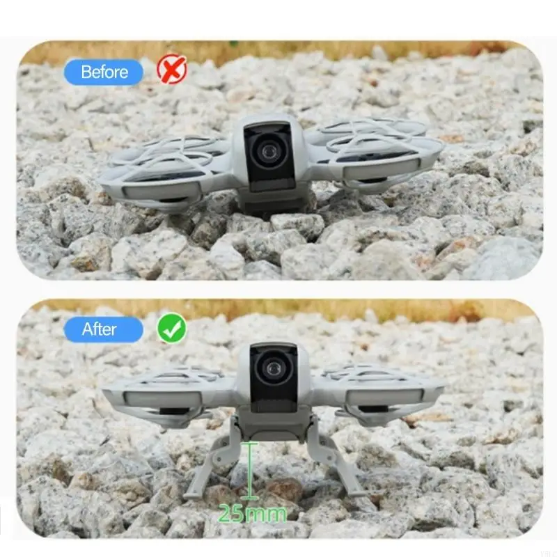 Landing Gear Leg for Drones Height Extender Leg Protector Landing Feet Height Extender Protector Drones Support Legs