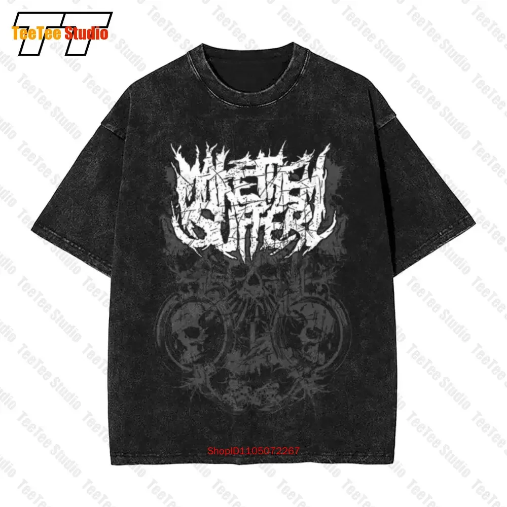 

Винтажная футболка оверсайз Make Them Suffer 29XP