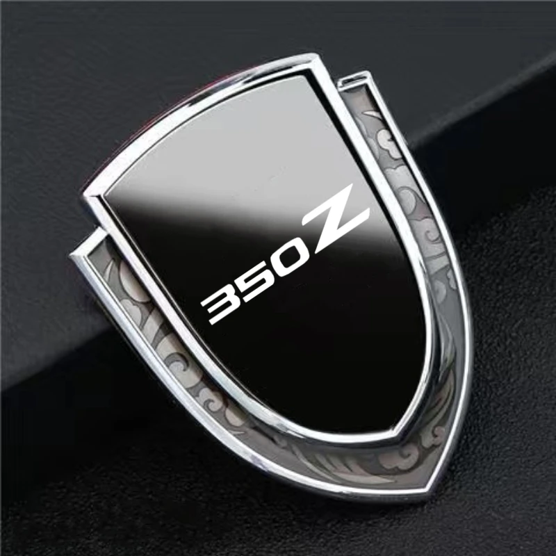 3D Metal Car Body Trunk Fender Decoration Shield Stickers Waterproof Decal For Nissan 350Z 2003 2004 2005 2006 2007 2008 2009