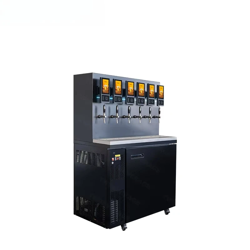 Cashless Card Payment for Beer Vending Machines  Automated Draft Beer Dispenser Fresh Cold Beer Vending Machine Customized