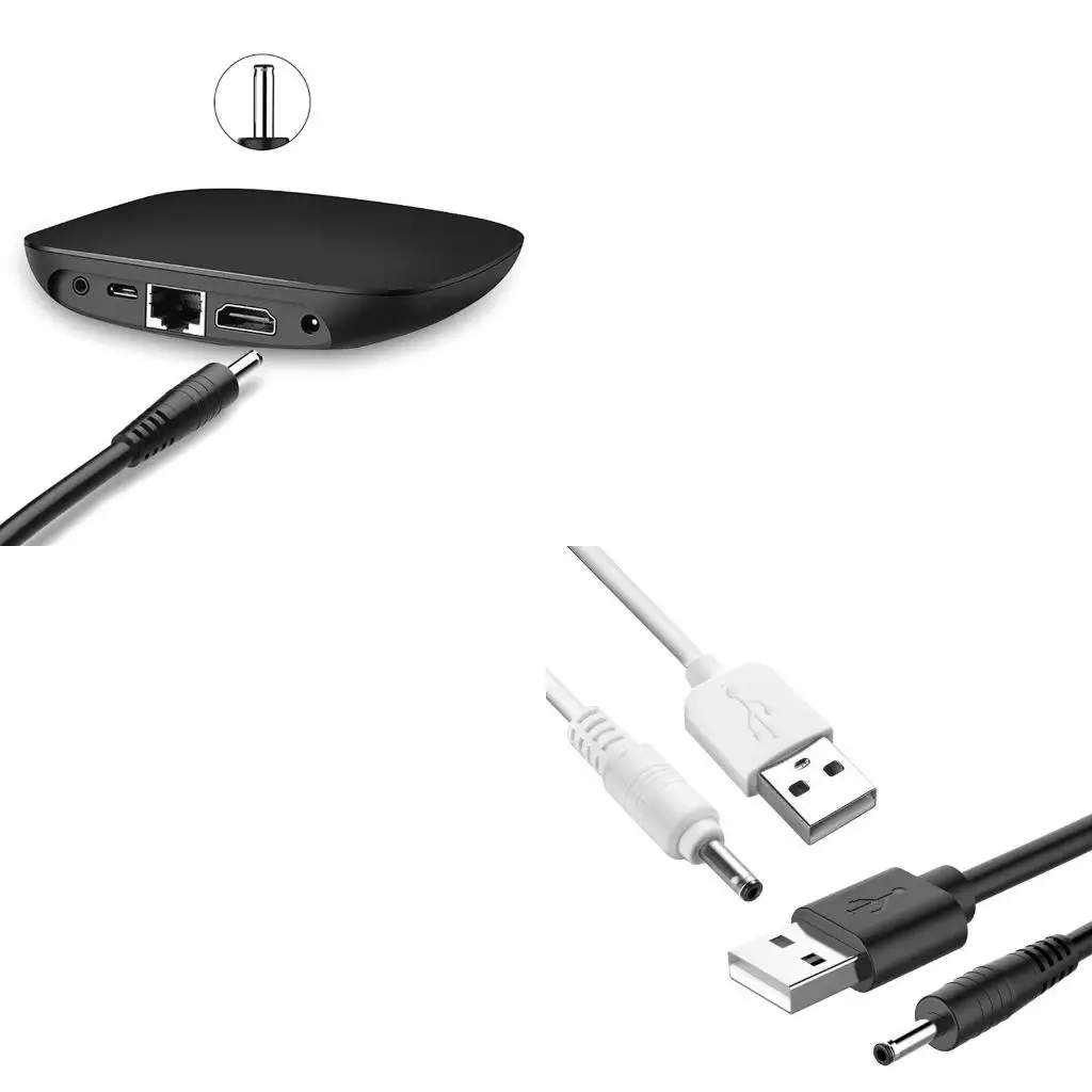 

USB to 3.5mm Charging Cable USB A Male to 3.5 Connector 5V Power Supply Adapter for USB HUB Power Cable