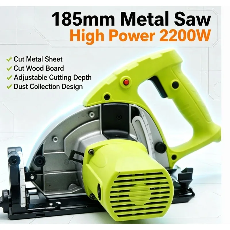 G4-185 Handheld Metal Saw Color Steel Plate Purification Plate Multifunctional Cutting Machine Power Tools